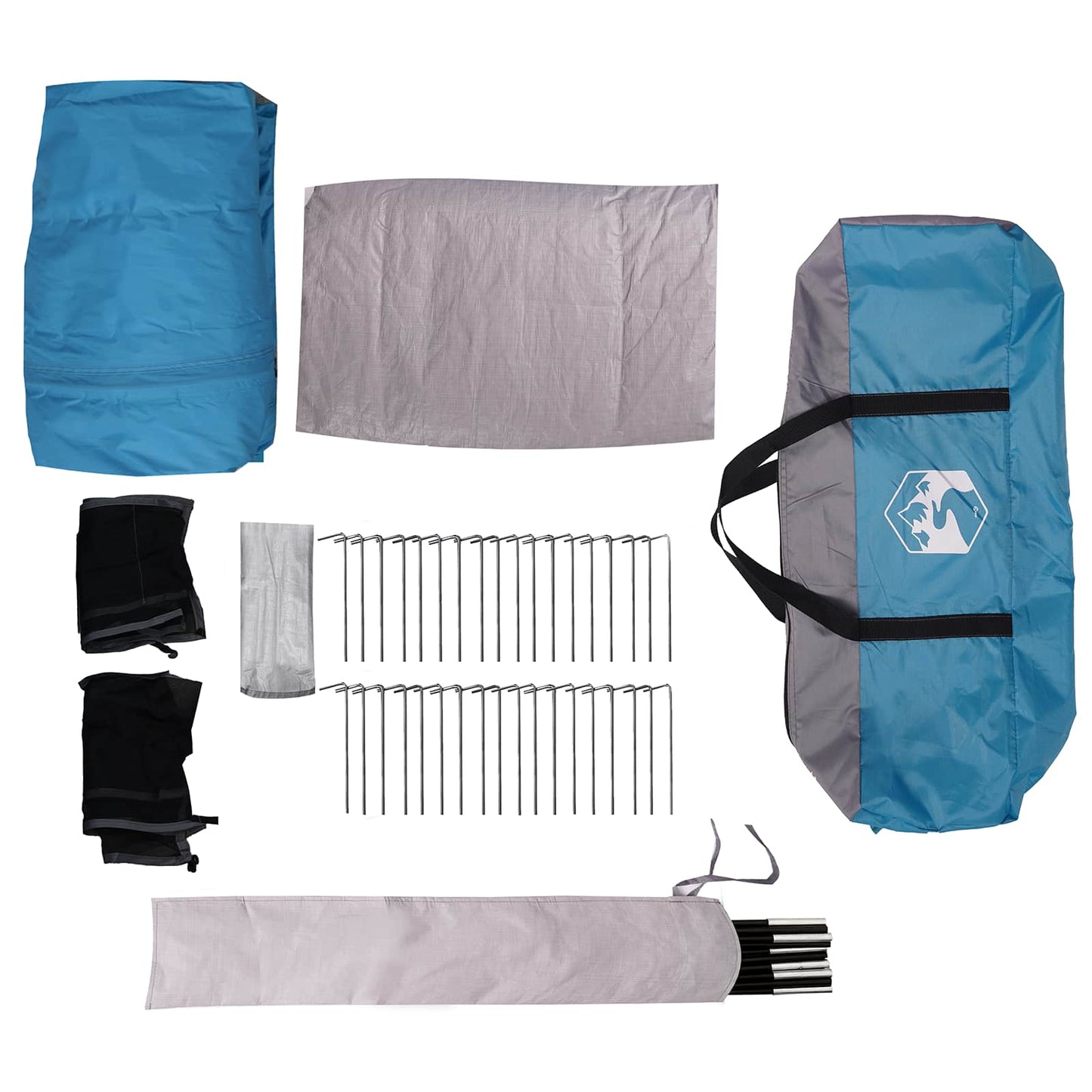 Family Tent Blue 610 x 610 x 210 cm