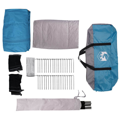Family Tent Blue 610 x 610 x 210 cm