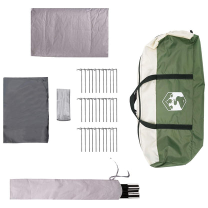 Tunnel Tent Green 675 x 392 x 210 cm