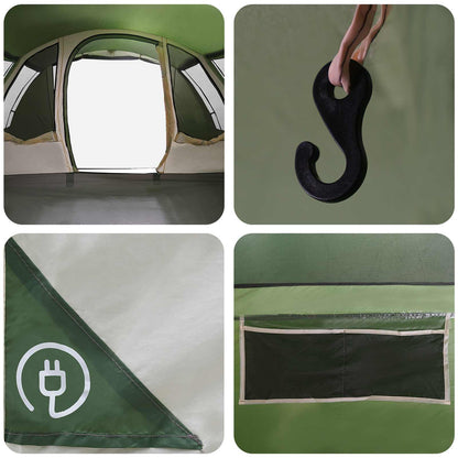 Tunnel Tent Green 675 x 392 x 210 cm