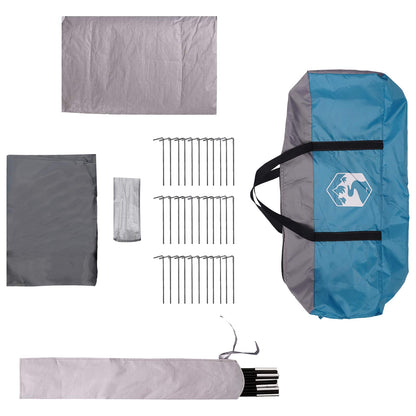 Tunnel Tent Blue 675 x 392 x 210 cm