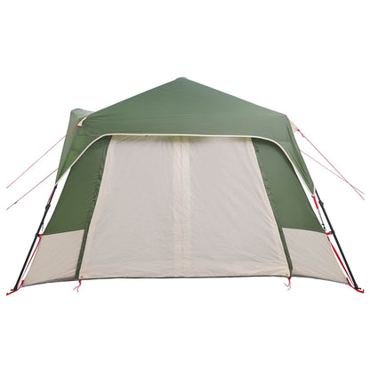 Instant Tent Green 8-Person 185T Polyester with PU Coating