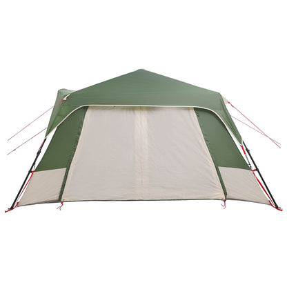Instant Tent Green 10-Person 185T Polyester with PU Coating