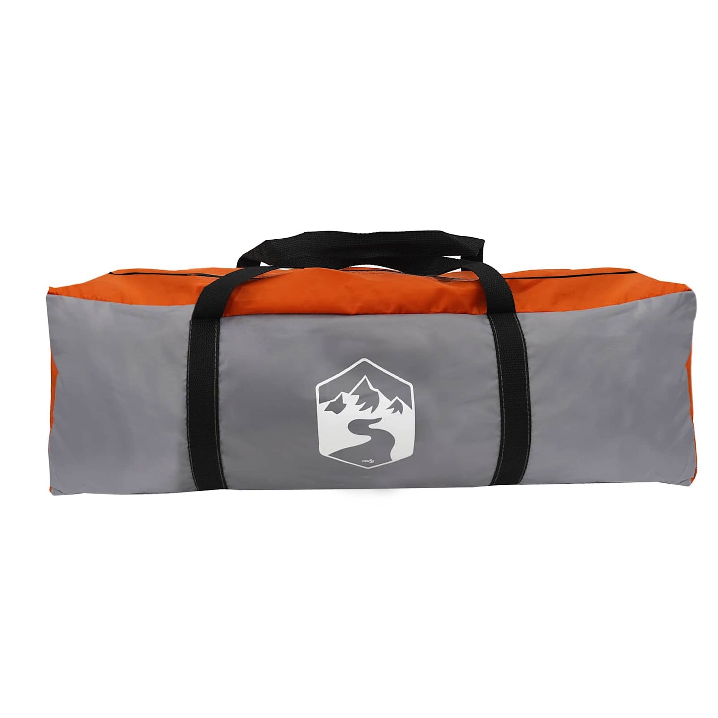 Instant Tent Grey and Orange 524 x 232 x 192 cm