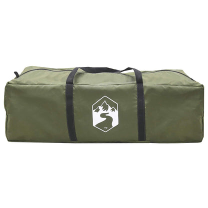 Family Tent Army Green 8-Person Polycotton