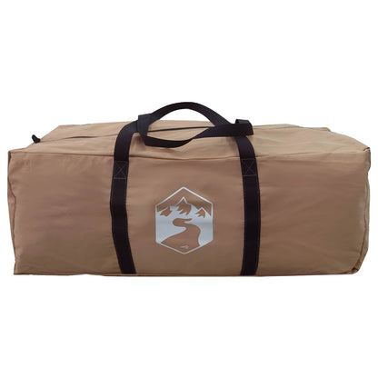 Family Tent Brown 10-Person Polycotton