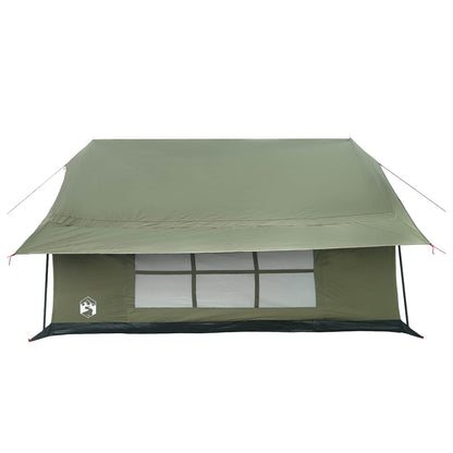 Cabin Tent Army Green 340 x 246 x 210 cm Polycotton