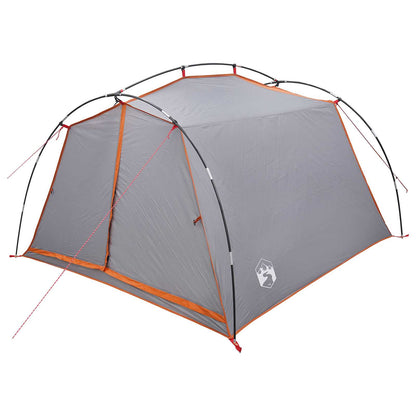 Tunnel Tent Grey and Orange 2-Person
