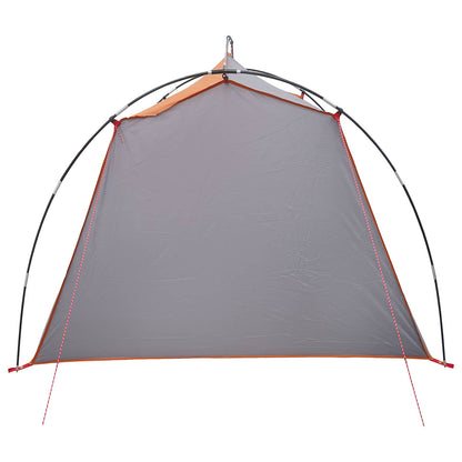 Tunnel Tent Grey and Orange 2-Person