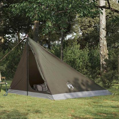 Backpacking Tent Brown and Grey 4-Person