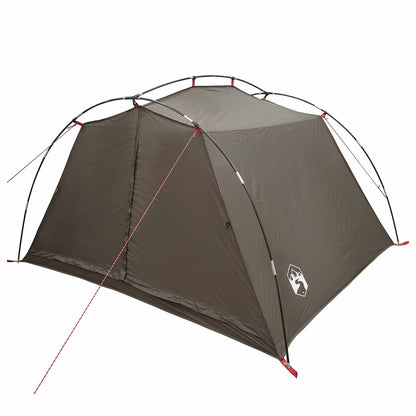 Tunnel Tent Brown and Grey 4-Person