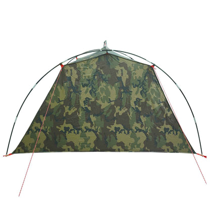 Tunnel Tent Camouflage 4-Person 185T Polyester with PU Coating