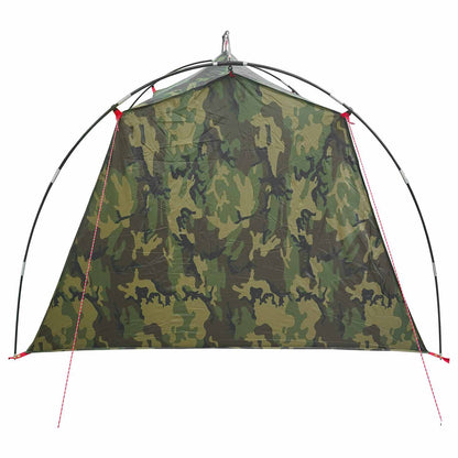 Tunnel Tent Camouflage 2-Person 185T Polyester with PU Coating