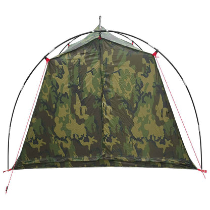 Tunnel Tent Camouflage 2-Person 185T Polyester with PU Coating