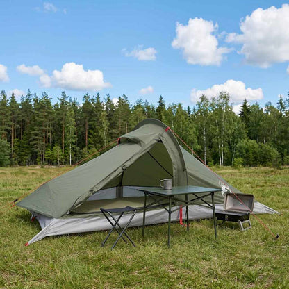 Backpacking Tent Olive Green 4-Person