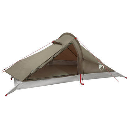 Backpacking Tent Brown and Grey 4-Person
