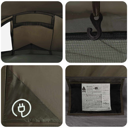 Backpacking Tent Brown and Grey 2-Person