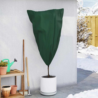Frost Protection Plant Fleece Covers 10 pcs Green 0.8 x 1.2 m