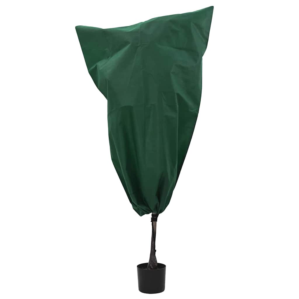 Frost Protection Plant Fleece Covers 10 pcs Green 0.8 x 1.2 m