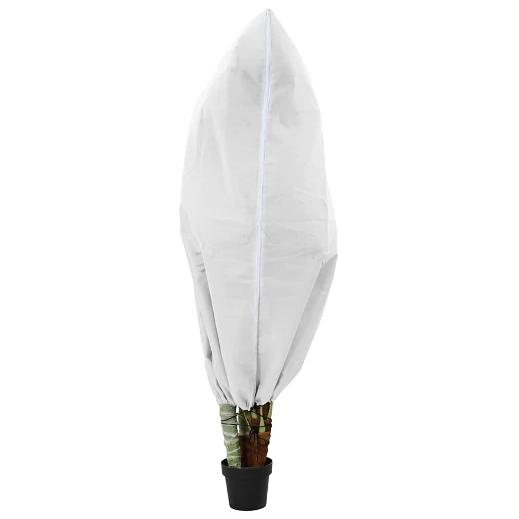 Frost Protection Plant Fleece Covers 5 pcs White 1.55 x 1.55 m