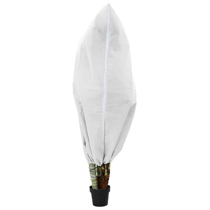 Frost Protection Plant Fleece Covers 5 pcs White 1.55 x 1.55 m