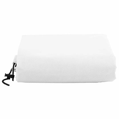 Frost Protection Plant Fleece Covers 5 pcs White 1.55 x 1.55 m