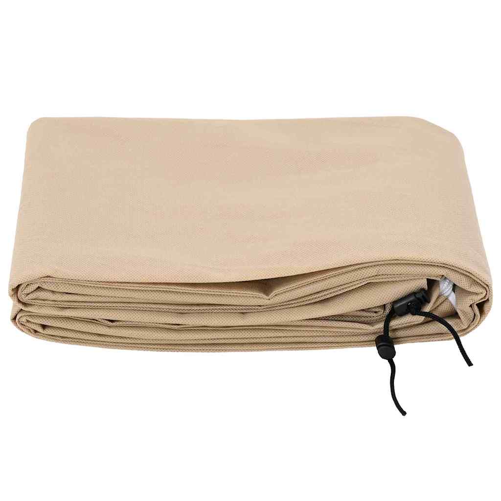Frost Protection Plant Fleece Covers 5 pcs Beige 1.8 x 1.2 m