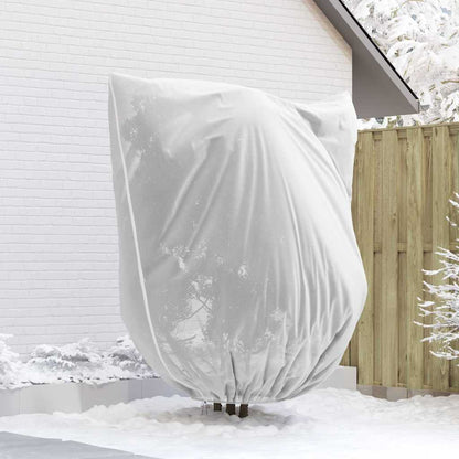 Frost Protection Plant Fleece Covers 3 pcs White 2.4 x 2 m