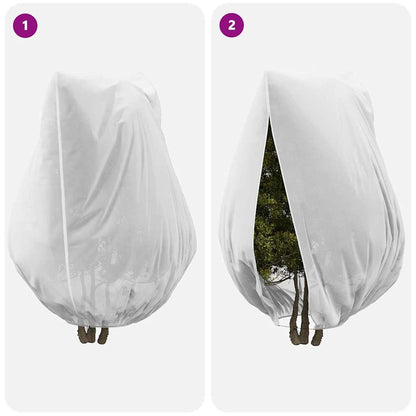 Frost Protection Plant Fleece Covers 3 pcs White 3.5 x 2.5 m