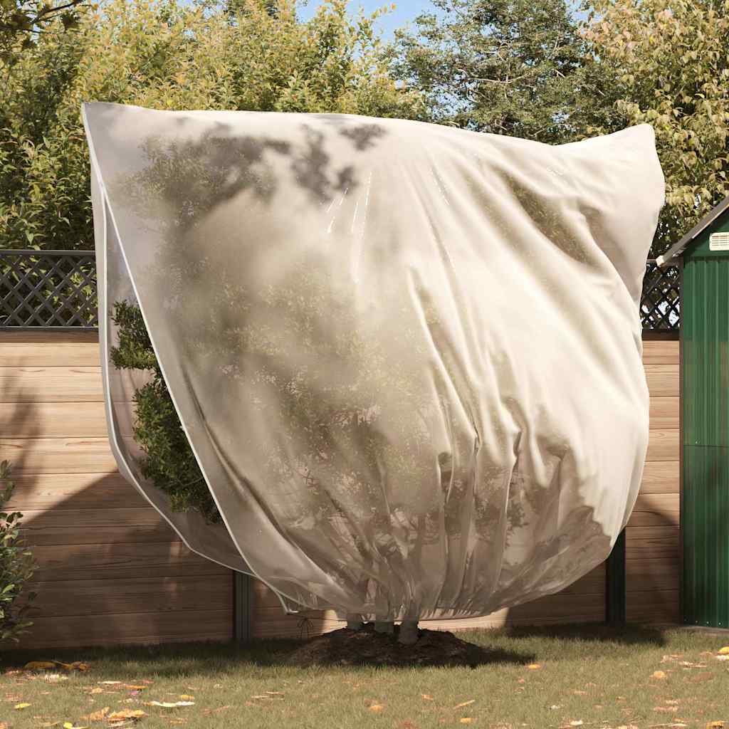 Frost Protection Plant Fleece Covers 3 pcs Beige 2.5 x 3.14 m