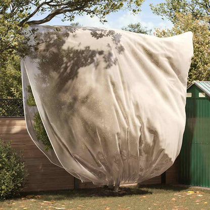 Frost Protection Plant Fleece Covers 3 pcs Beige 3.5 x 3.93 m