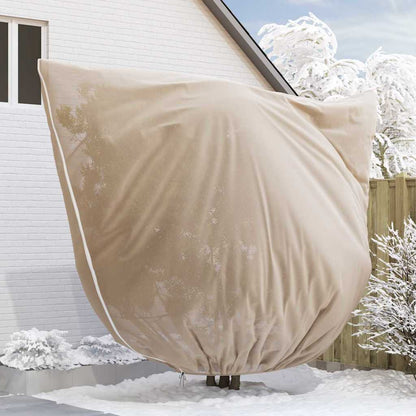 Frost Protection Plant Fleece Covers 3 pcs Beige 3.5 x 3.93 m