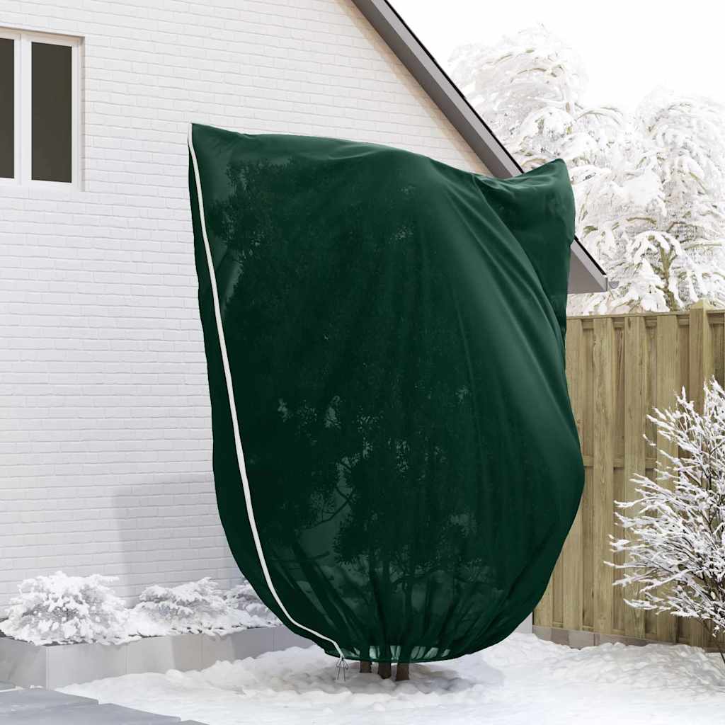 Frost Protection Plant Fleece Covers 3 pcs Green 3.5 x 2.5 m