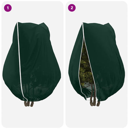 Frost Protection Plant Fleece Covers 3 pcs Green 3.5 x 2.5 m