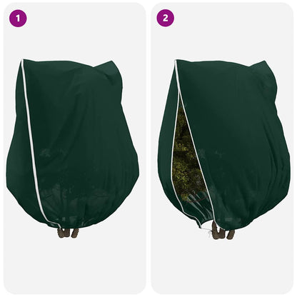 Frost Protection Plant Fleece Covers 3 pcs Green 3.5 x 3.93 m