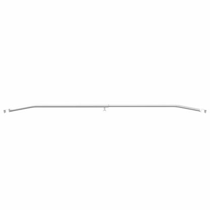 Tarpaulin Bracket for Trailers 4 pcs Silver 102-155 cm Aluminum
