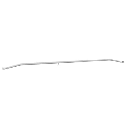 Tarpaulin Bracket for Trailers 2 pcs Silver 136-218 cm Aluminum