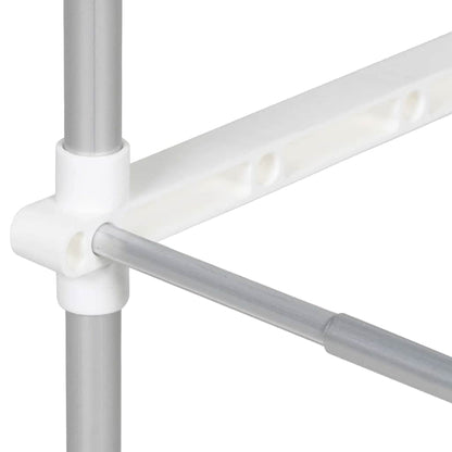 Washing Machine Shelf Manual White 63 x 27 x 136 cm Aluminium