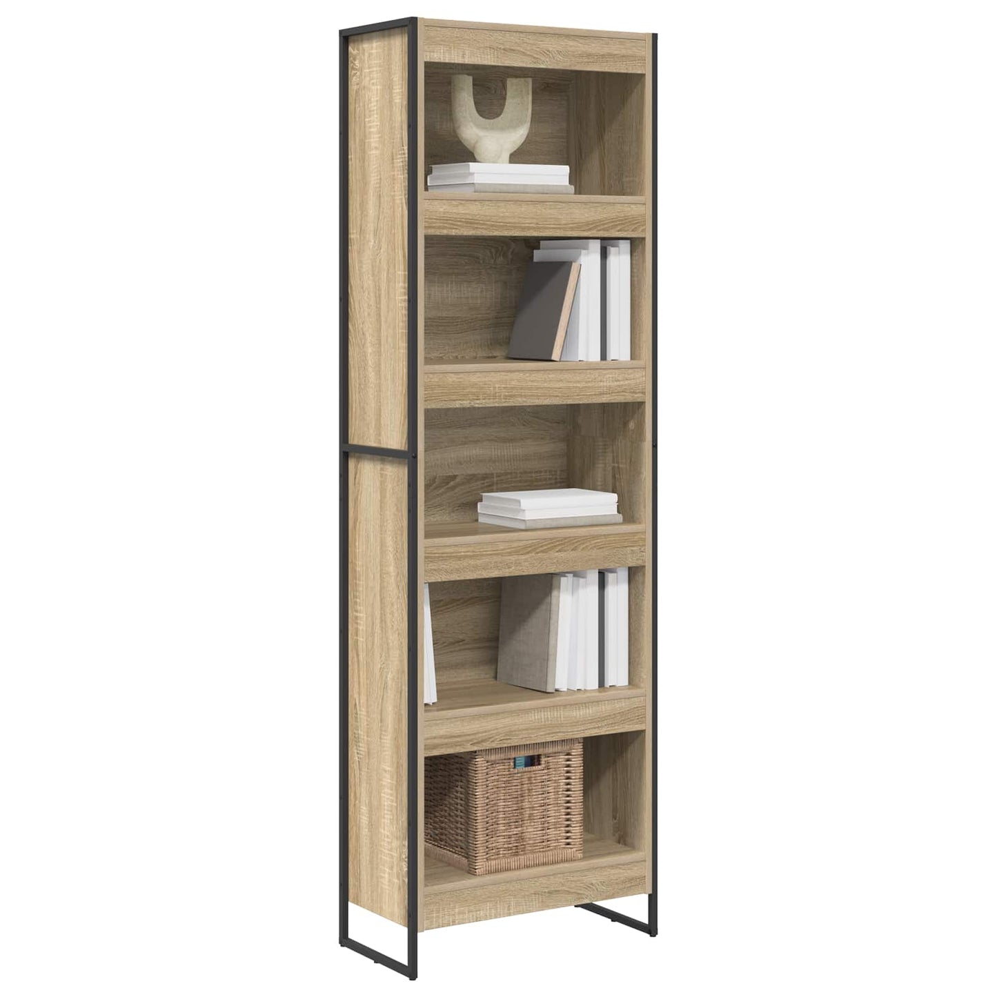 Book Cabinet 60 x 30 x 189.5 cm Engineered Wood Sonoma