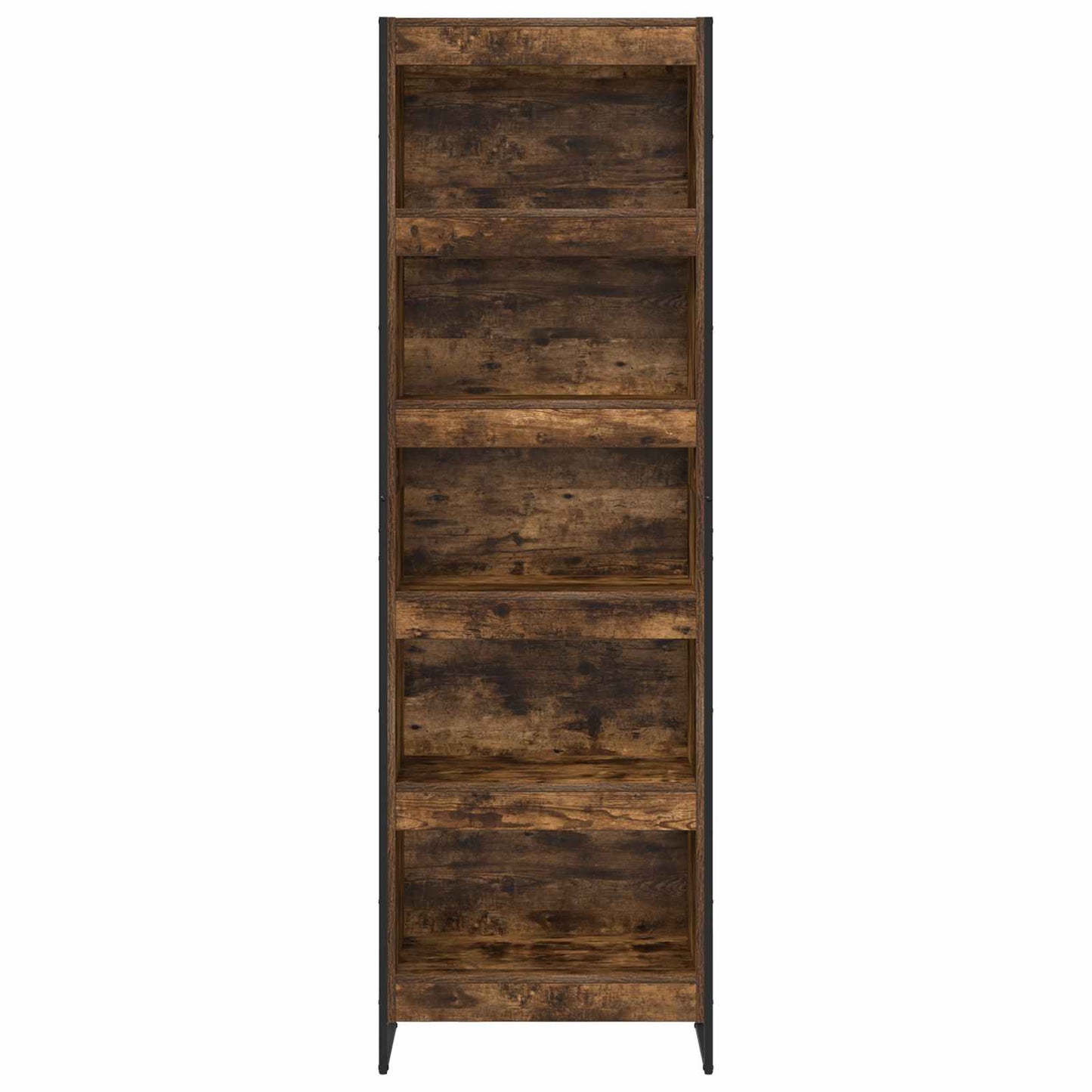 Book Cabinet 60 x 30 x 189.5 cm Engineered Wood Smoke Oak