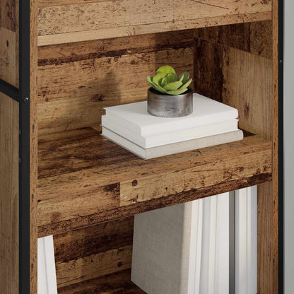 Book Cabinet 60 x 30 x 189.5 cm Engineered Wood Old Wood