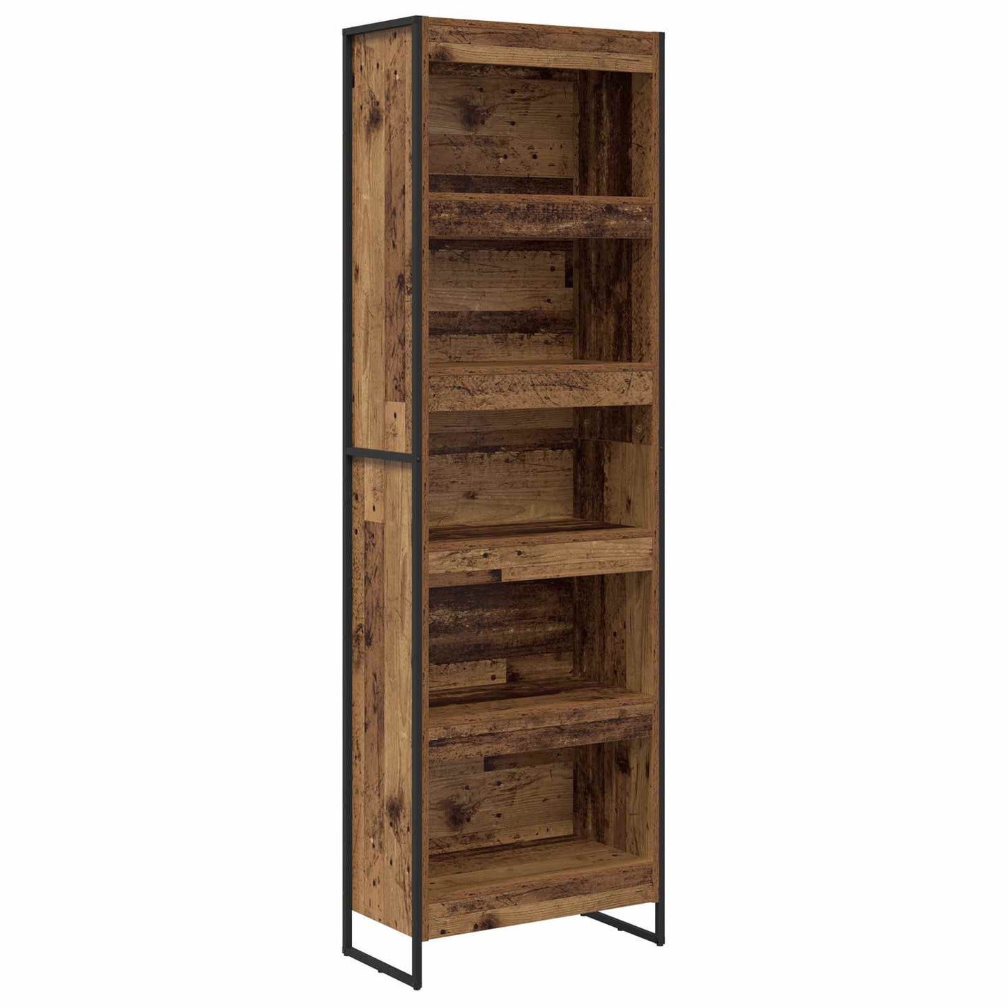Book Cabinet 60 x 30 x 189.5 cm Engineered Wood Old Wood