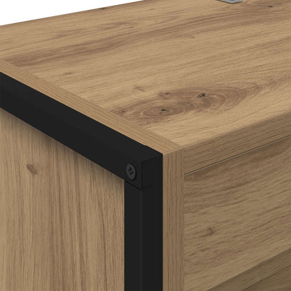 Book Cabinet 60 x 30 x 189.5 cm Engineered Wood Artisian Oak