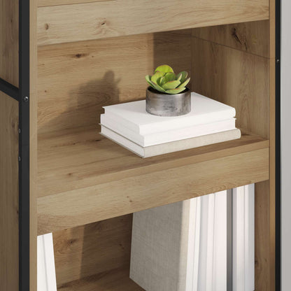 Book Cabinet 60 x 30 x 189.5 cm Engineered Wood Artisian Oak