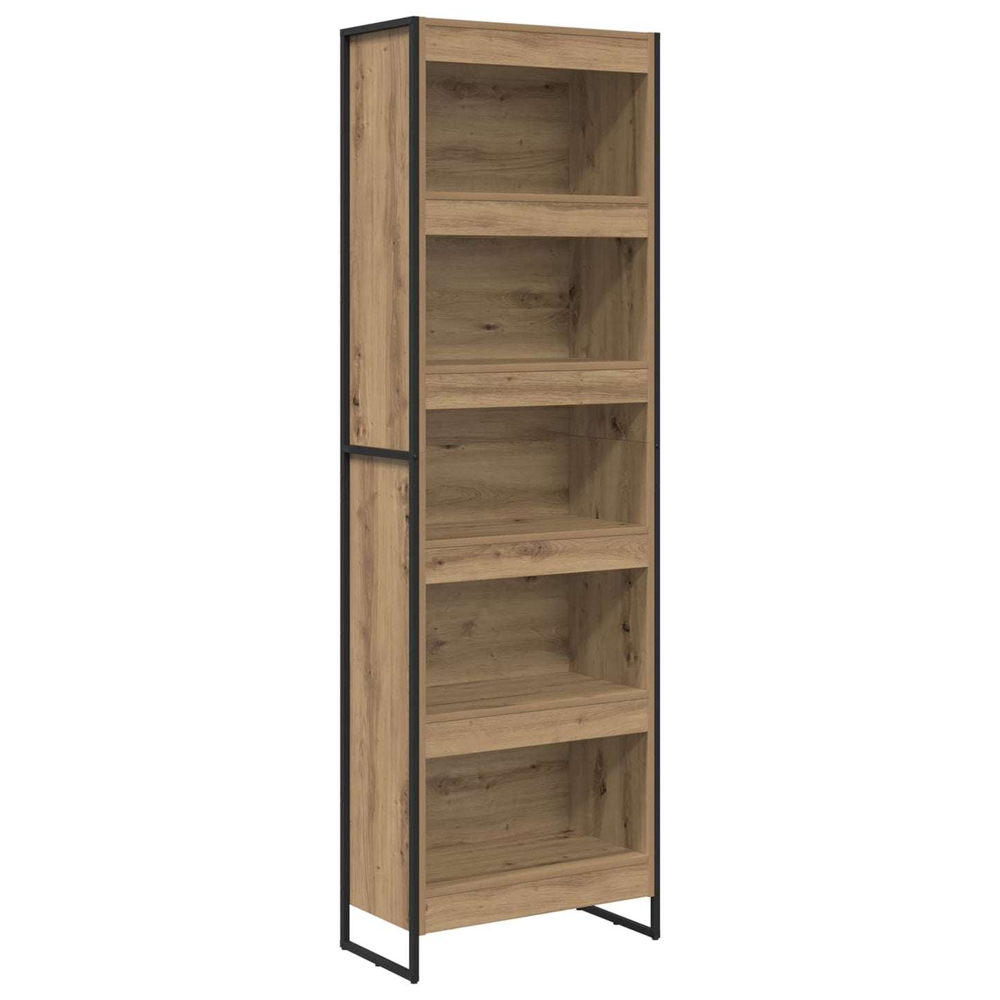 Book Cabinet 60 x 30 x 189.5 cm Engineered Wood Artisian Oak