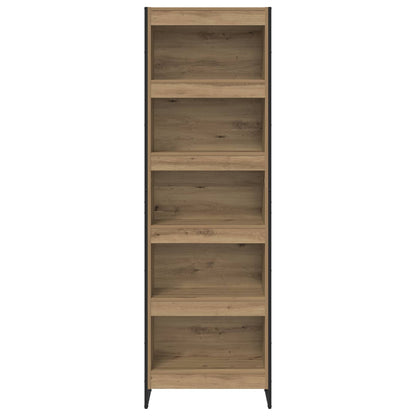 Book Cabinet 60 x 30 x 189.5 cm Engineered Wood Artisian Oak