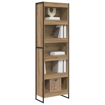Book Cabinet 60 x 30 x 189.5 cm Engineered Wood Artisian Oak