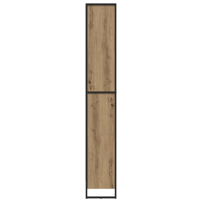 Book Cabinet 60 x 30 x 189.5 cm Engineered Wood Artisian Oak