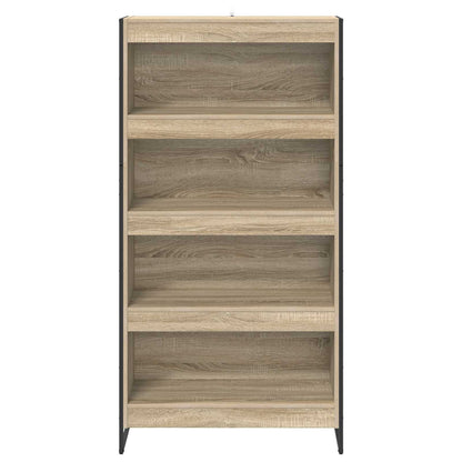 Book Cabinet 80 x 30 x 155 cm Engineered Wood Sonoma