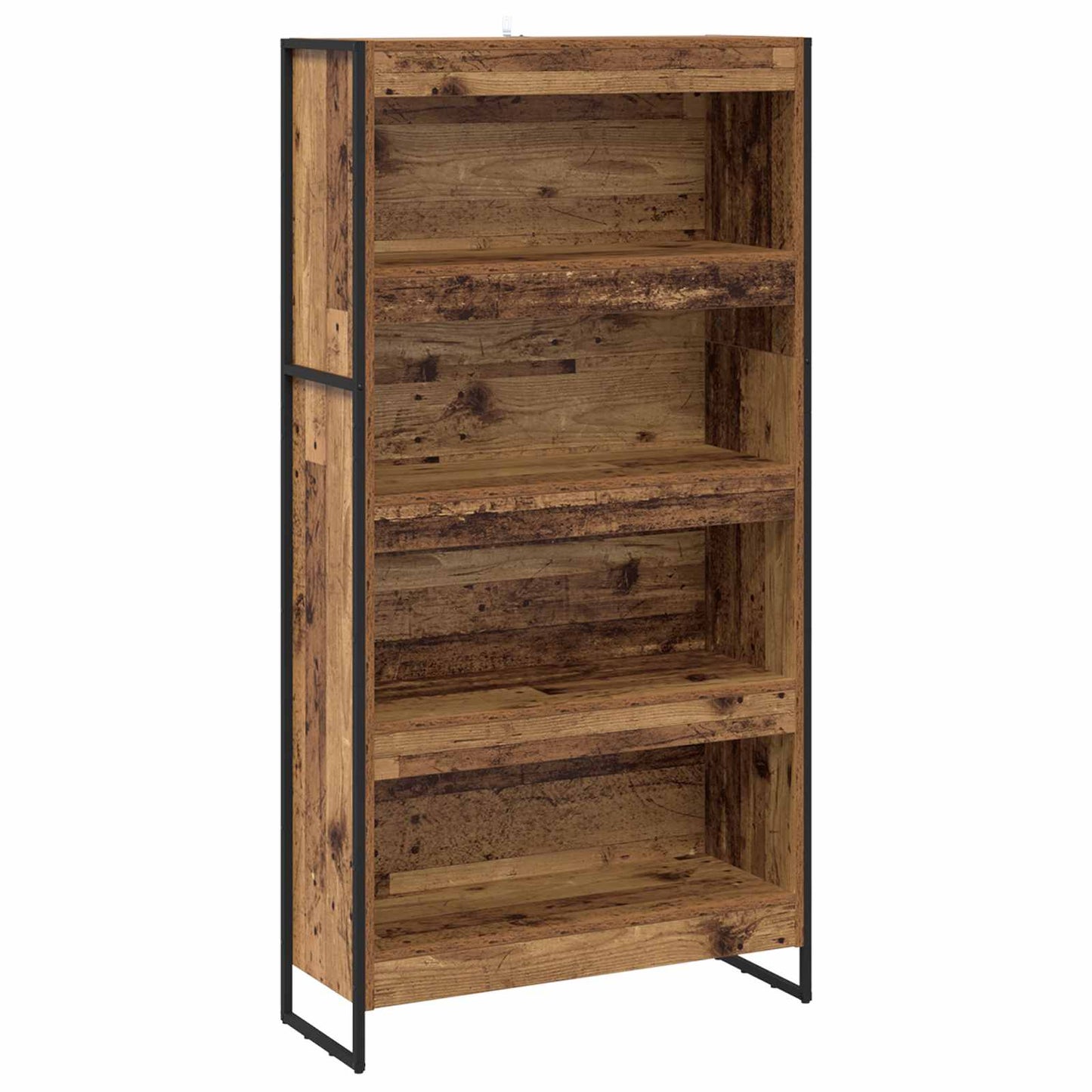 Book Cabinet 80 x 30 x 155 cm Engineered Wood Old Wood